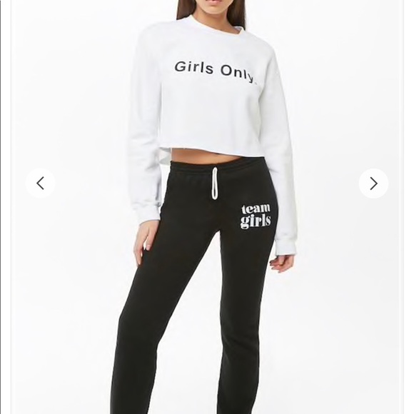 The Style Club Fleece Girls Only Top - Picture 4 of 7